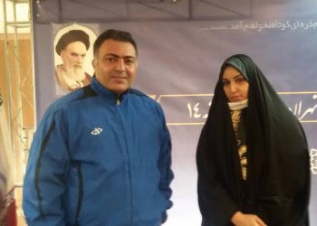 دیدار مازیارخویشوند مدیرکمیته پزشکی هنرمندان آیندهنگر با سرکارخانم دکتر نرجس سلیمانی عضو شورای شهر تهران وفرزند سردارشهیدحاج قاسم سلیمانی