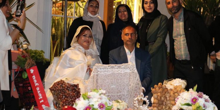 مراسم ازدواج دو معلول جسمی  در مرکز معلولین و بهزیستی دختران باغ فرشته